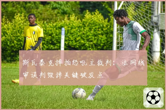 斯瓦泰克摔拍怒吼主裁判：法网线审误判毁掉关键破发点