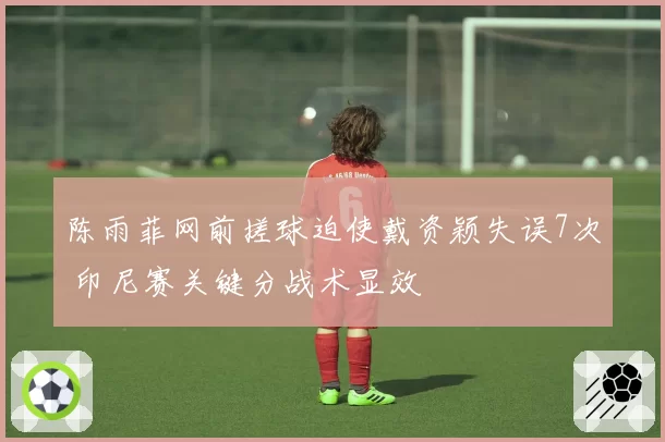 陈雨菲网前搓球迫使戴资颖失误7次 印尼赛关键分战术显效